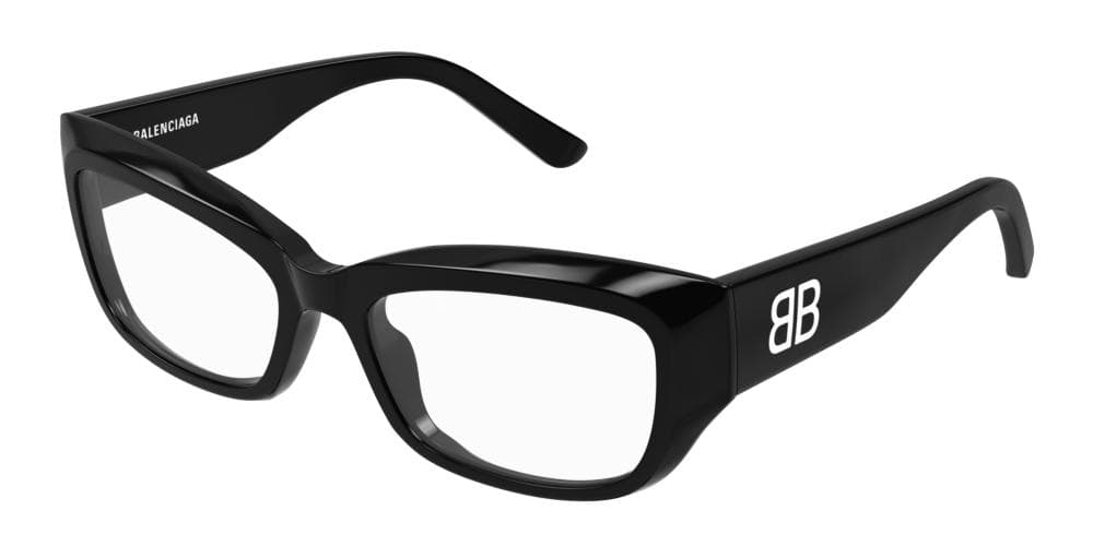 Balenciaga BB0399O 001 Eyeglasses Black 55mm Women