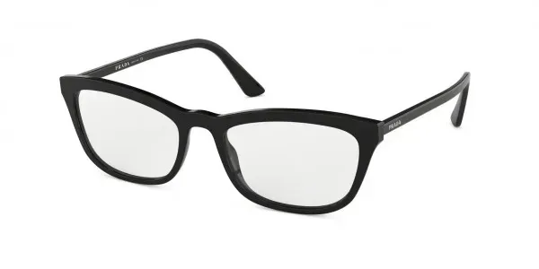 Prada PR10VVF 1AB1O1 Eyeglasses Black 54mm Women
