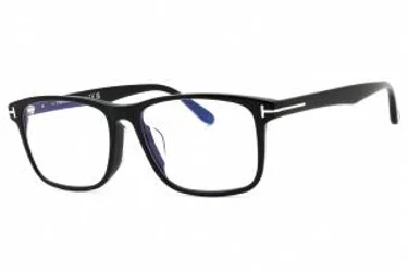 Tom Ford FT5752-F-B 001 Eyeglasses Shiny Black 55mm