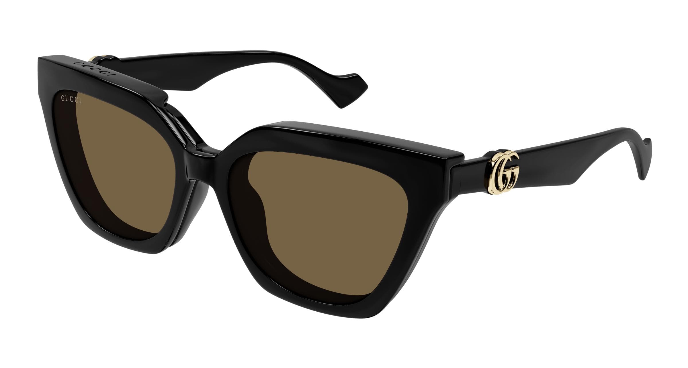 Gucci GG1542S 001 Clip On Eyeglasses Black 55mm Women