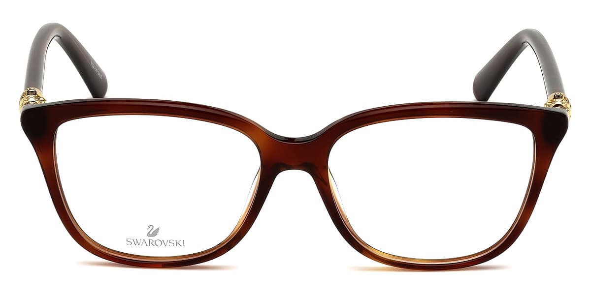 Swarovski SK5242 052 Eyeglasses Brown 52mm Women 2