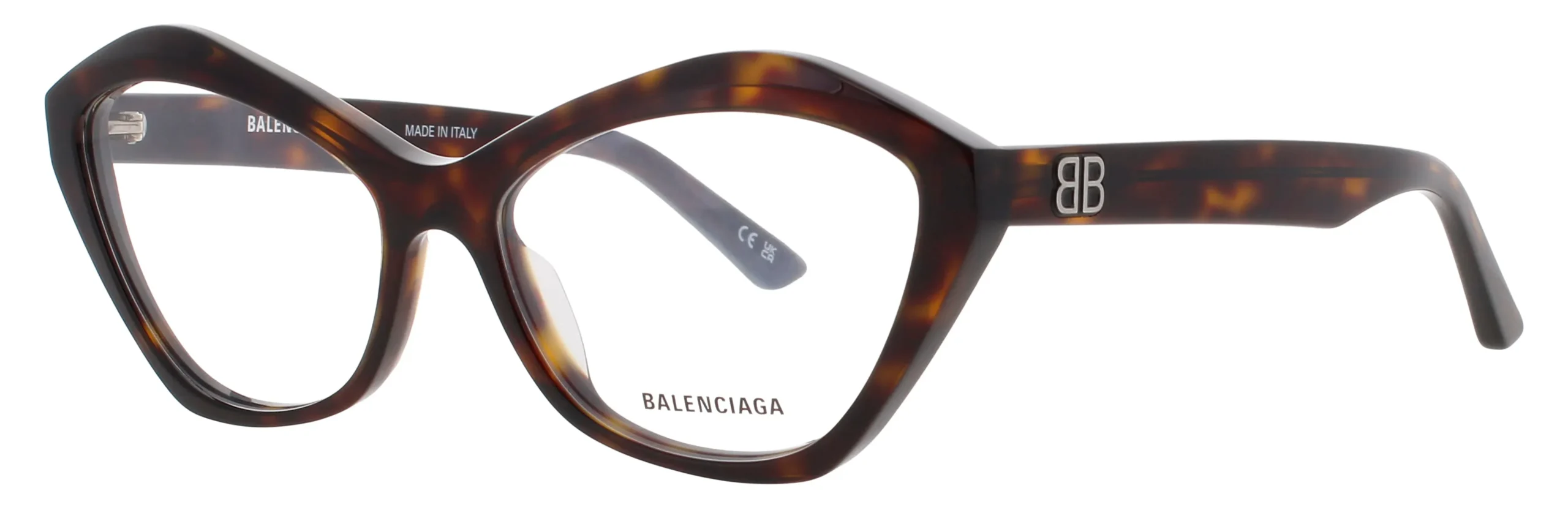 Balenciaga BB0341O 002 Eyeglasses Brown 56mm Women
