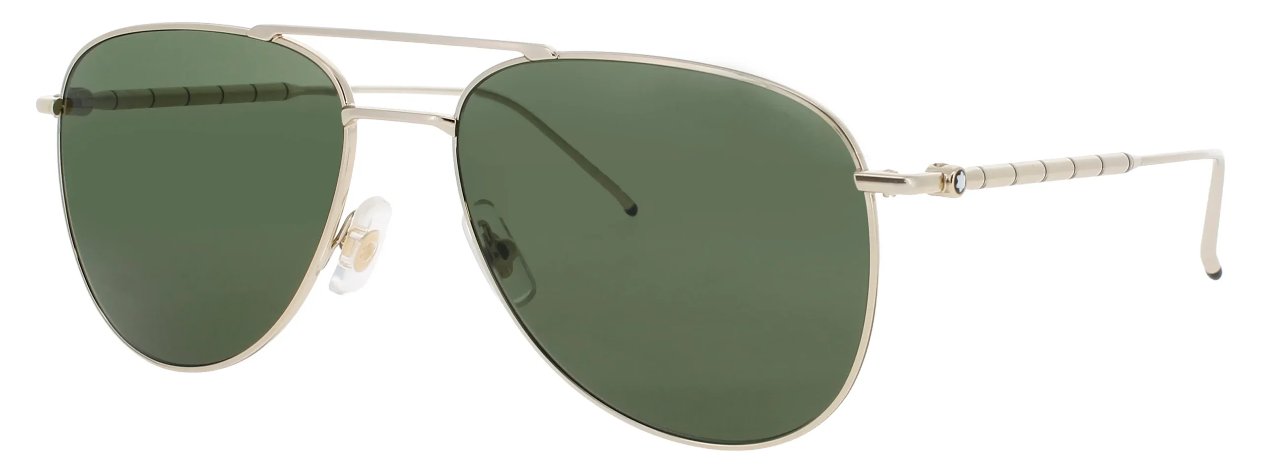 Montblanc MB0311S 002 Sunglasses Gold 58mm Men