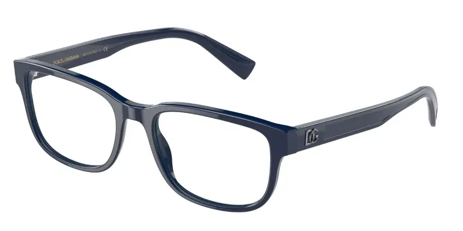 Dolce & Gabbana DG3341 3280 Eyeglasses Blue 54mm Men