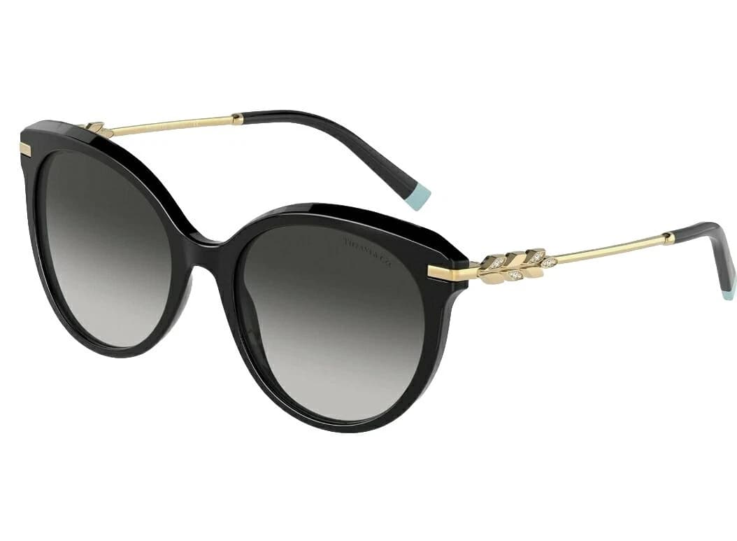 Tiffany & Co. TF4189B 83443C Sunglasses Black Gold 55mm Women