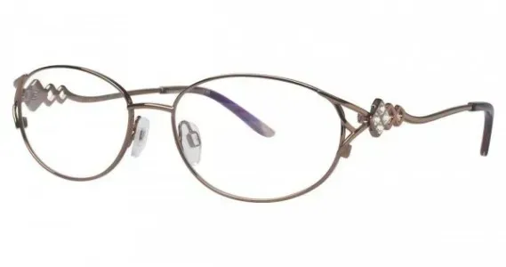 Sophia Loren BR65 183 Eyeglasses Brown 54mm Women