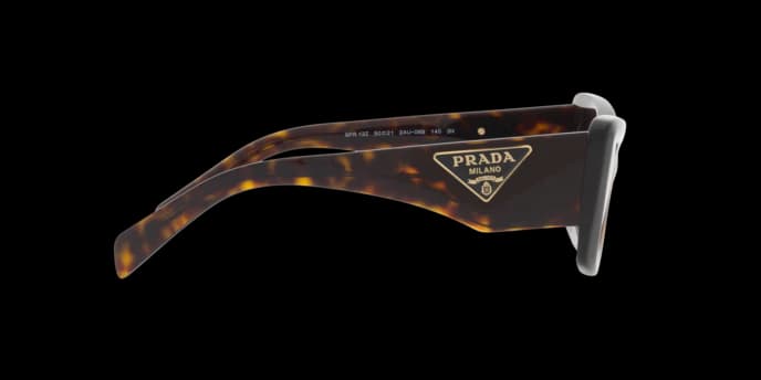 Prada 0PR 13ZS 2AU06B Sunglasses Tortoise 50mm Women 5