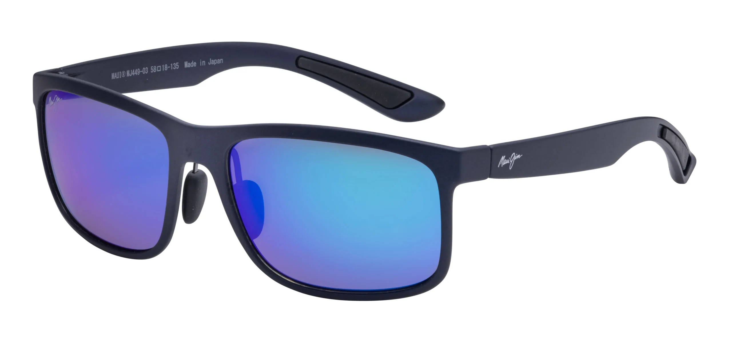 Maui Jim Huelo B449 03 Sunglasses Blue 58mm Unisex
