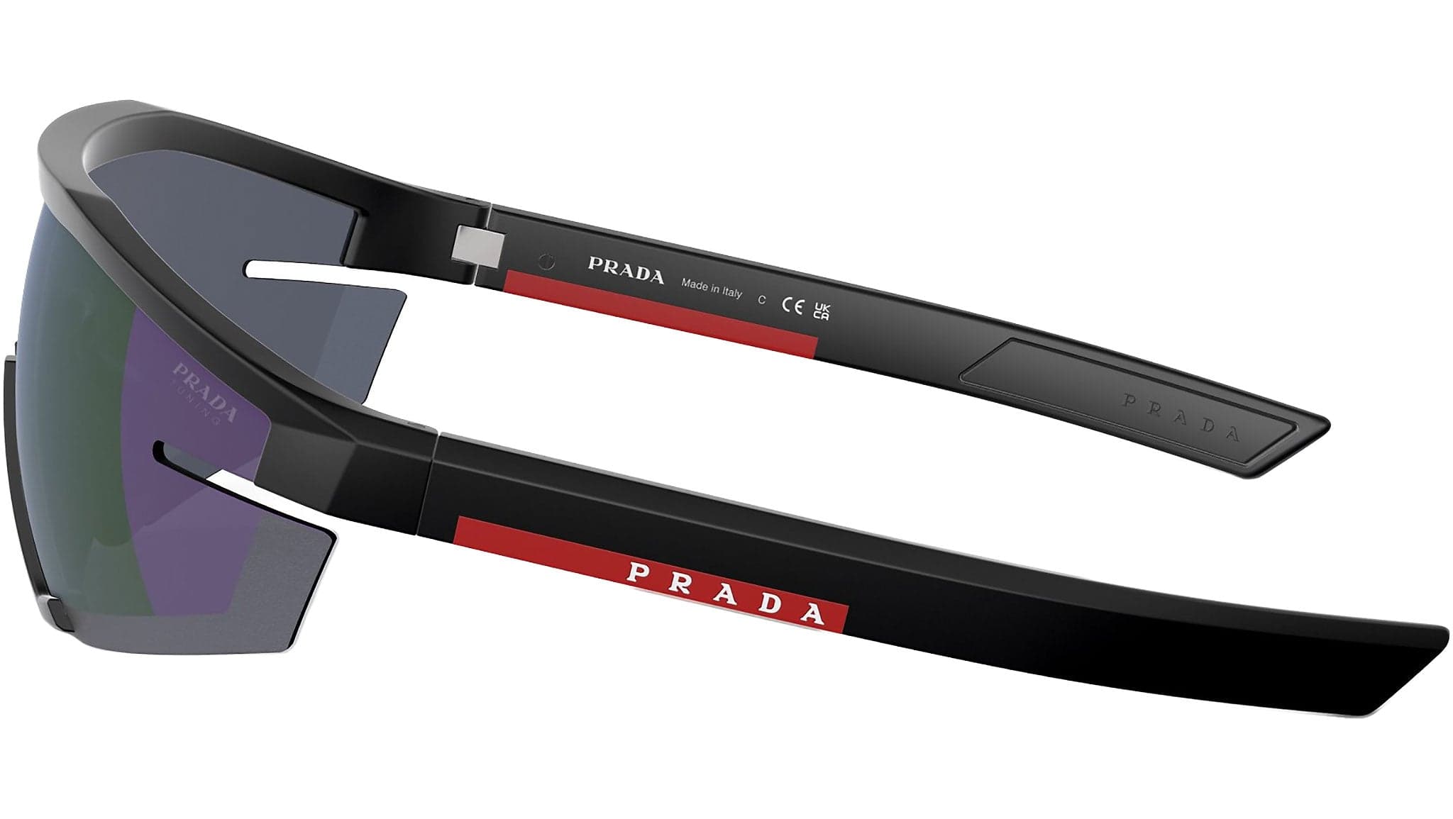 Prada PS 03ZS 1BO05U Sunglasses Matte Black 44mm Unisex 3