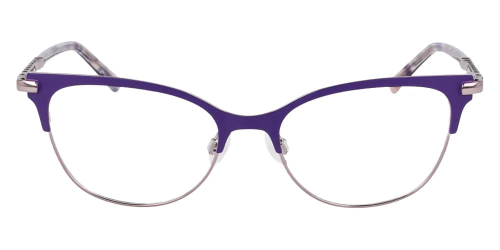 Bebe BB5224 501 Eyeglasses Plum 55mm Women 2