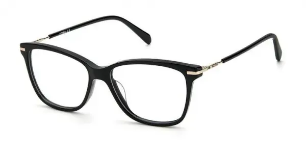 Fossil 7105 807 Eyeglasses Black 50mm Women