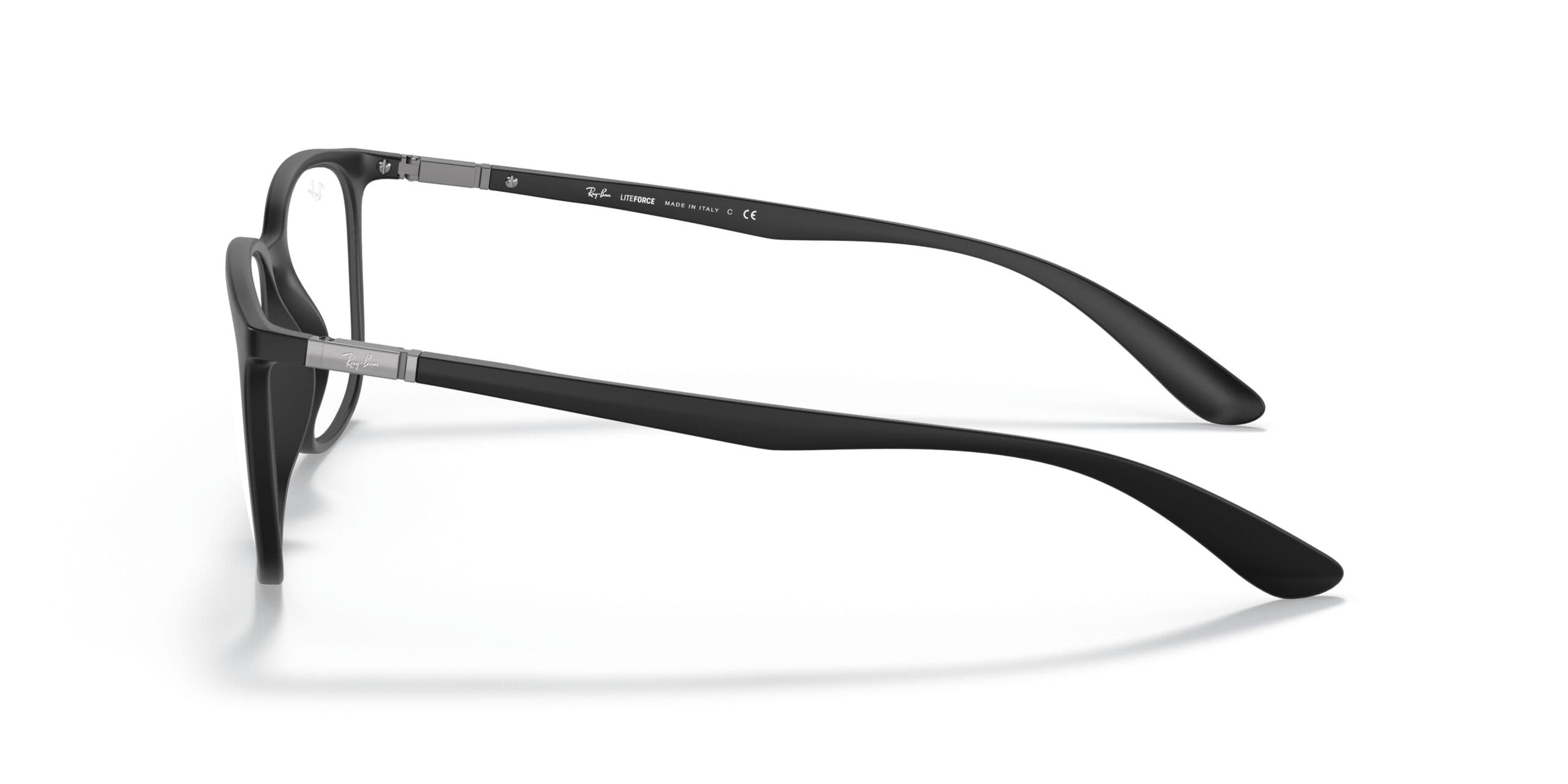 Ray-Ban LITEFORCE RB7199 5204 RX7199 Eyeglasses Black 54mm Unisex 2