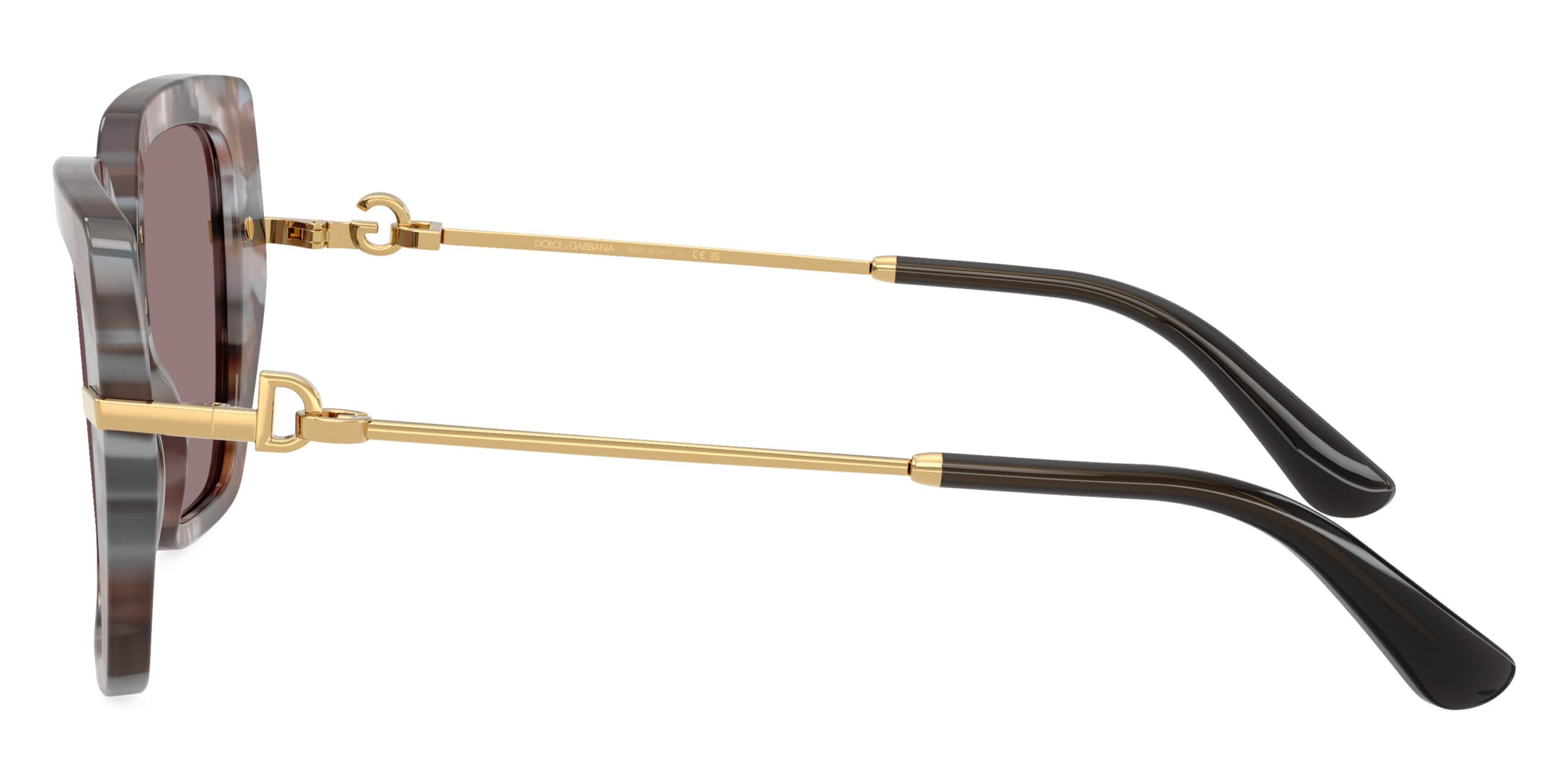 Dolce & Gabbana DG4474F 34457N Sunglasses Havana Grey 53mm Women 3