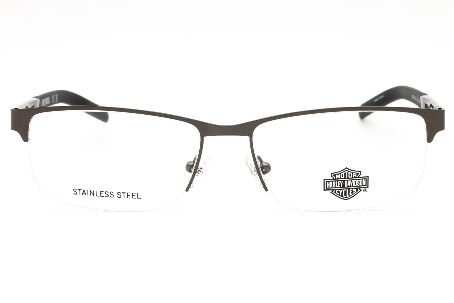 Harley Davidson HD00015 9 Eyeglasses Matte Gunmetal 58mm Men 2