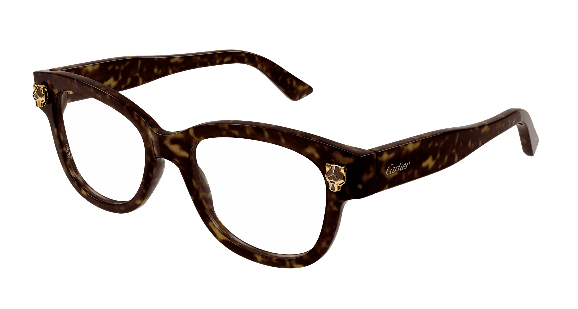 Cartier CT0373OA 002 Eyeglasses Silver 52mm Women 2