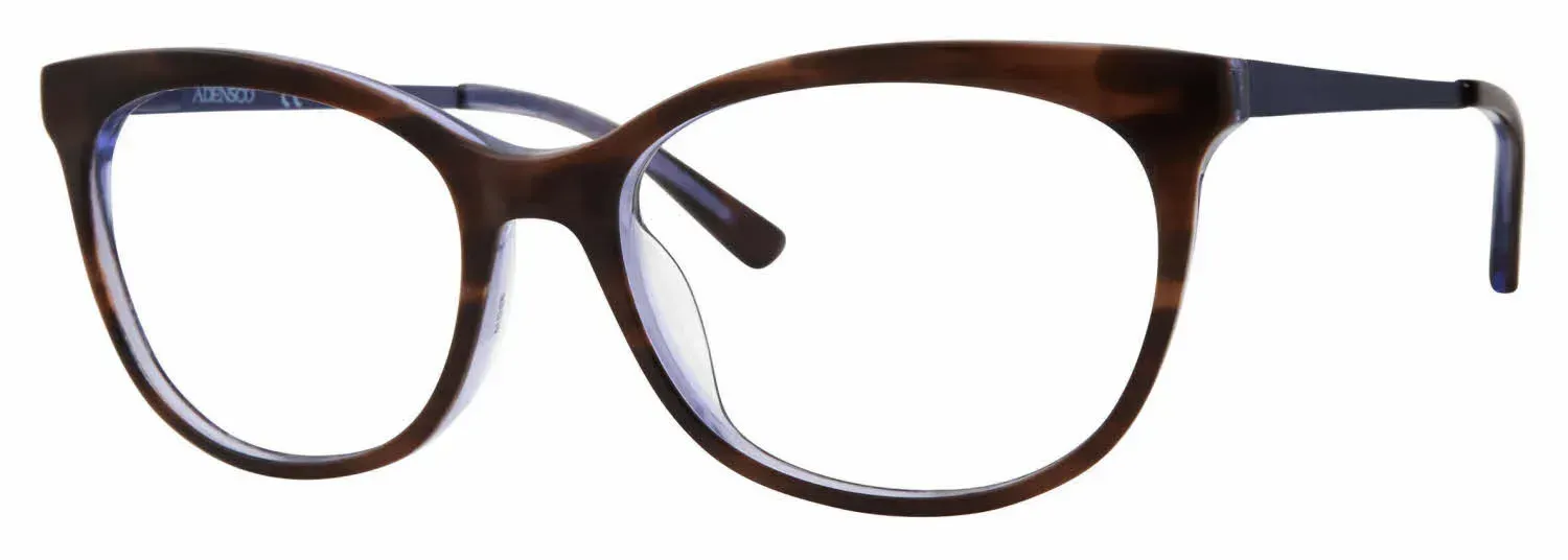 Adensco AD223 01MF Eyeglasses Violet Havana 52mm Women