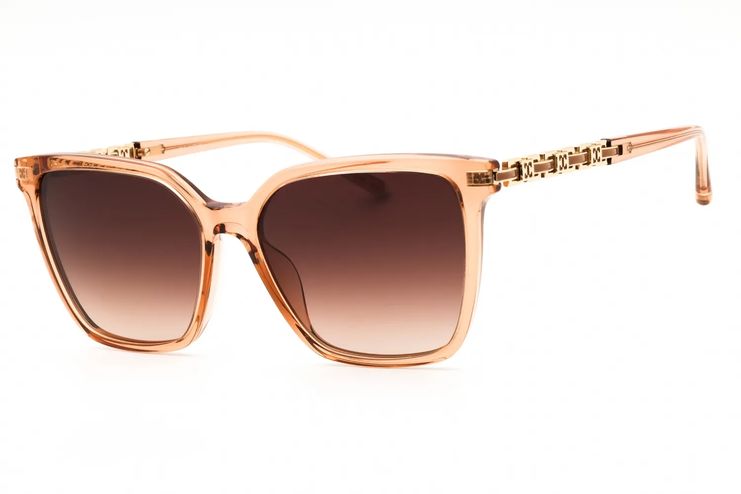 Escada SESD96 0805 Sunglasses Transparent Light Brown 54mm Women