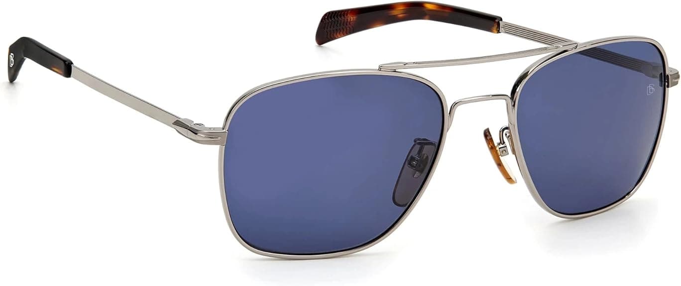 David Beckham DB 7019/S 06LB Sunglasses Ruthenium 55mm Men 3