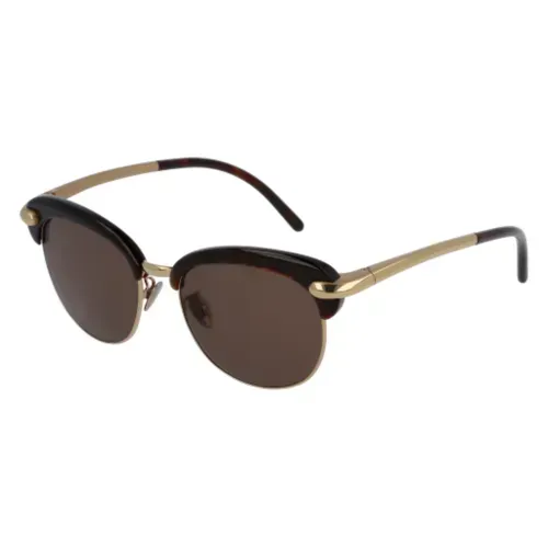 Pomellato PM0021S 002 Sunglasses Havana Gold 52mm Women