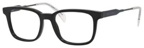 Tommy Hilfiger TH1351 0JW9 Eyeglasses Black Ruthinium 50mm Men