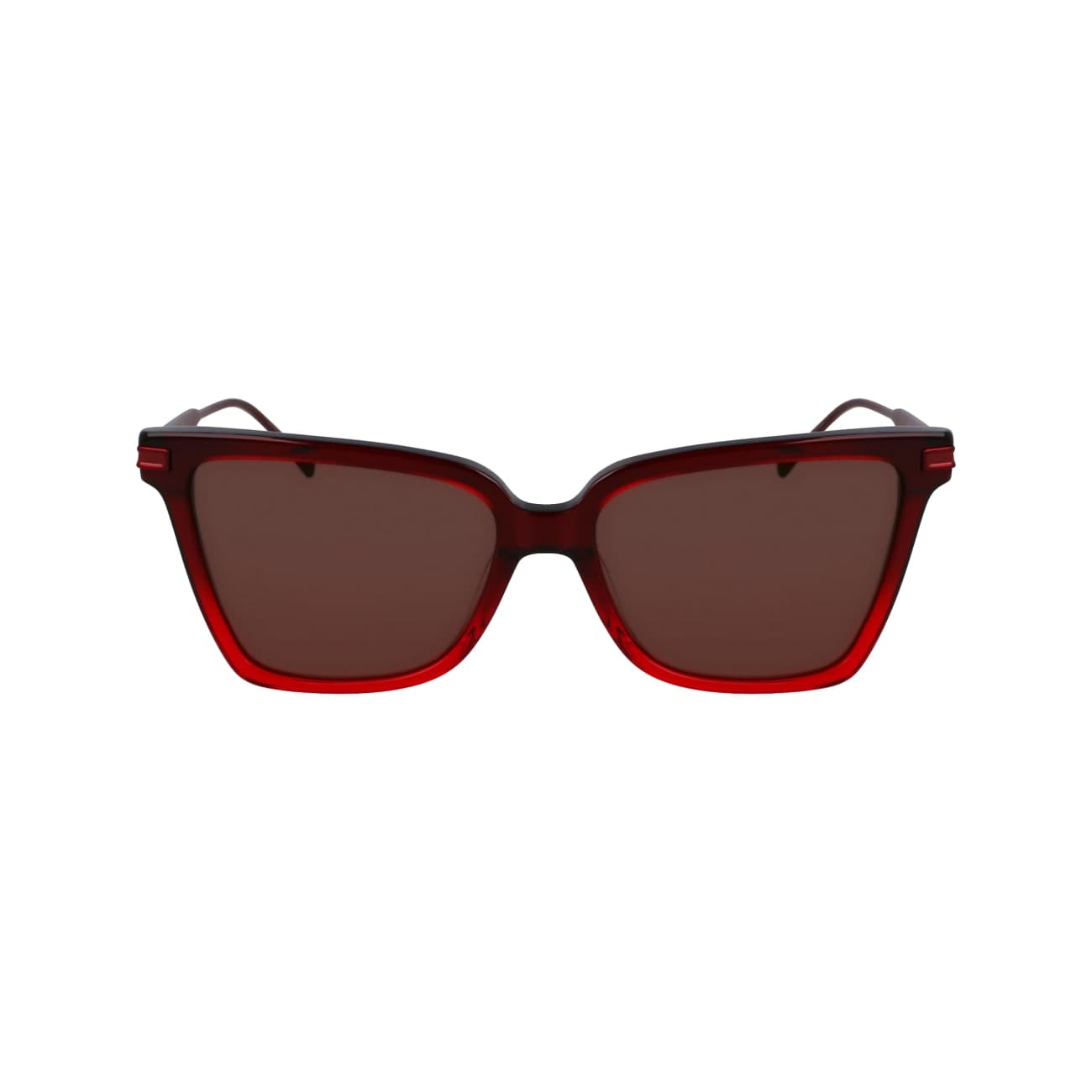 Salvatore Ferragamo SF2036S 615 Sunglasses Gradient Transparent Dark Red 56mm 2