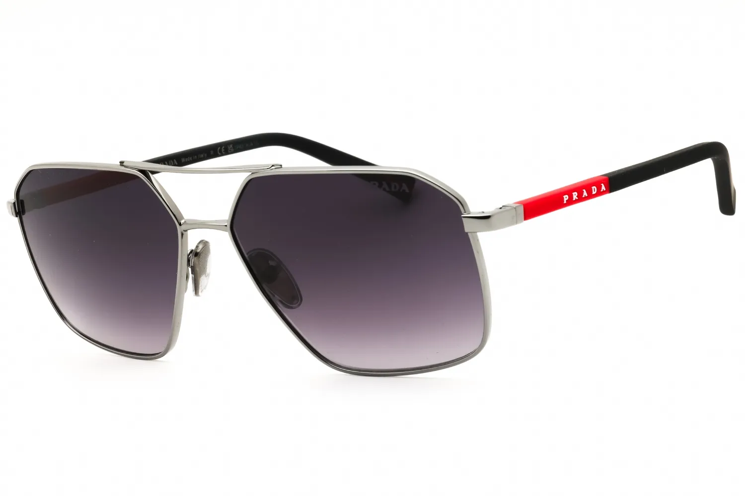 Prada Sport 0PS A50S 5AV09U Sunglasses Gunmetal 60mm Men
