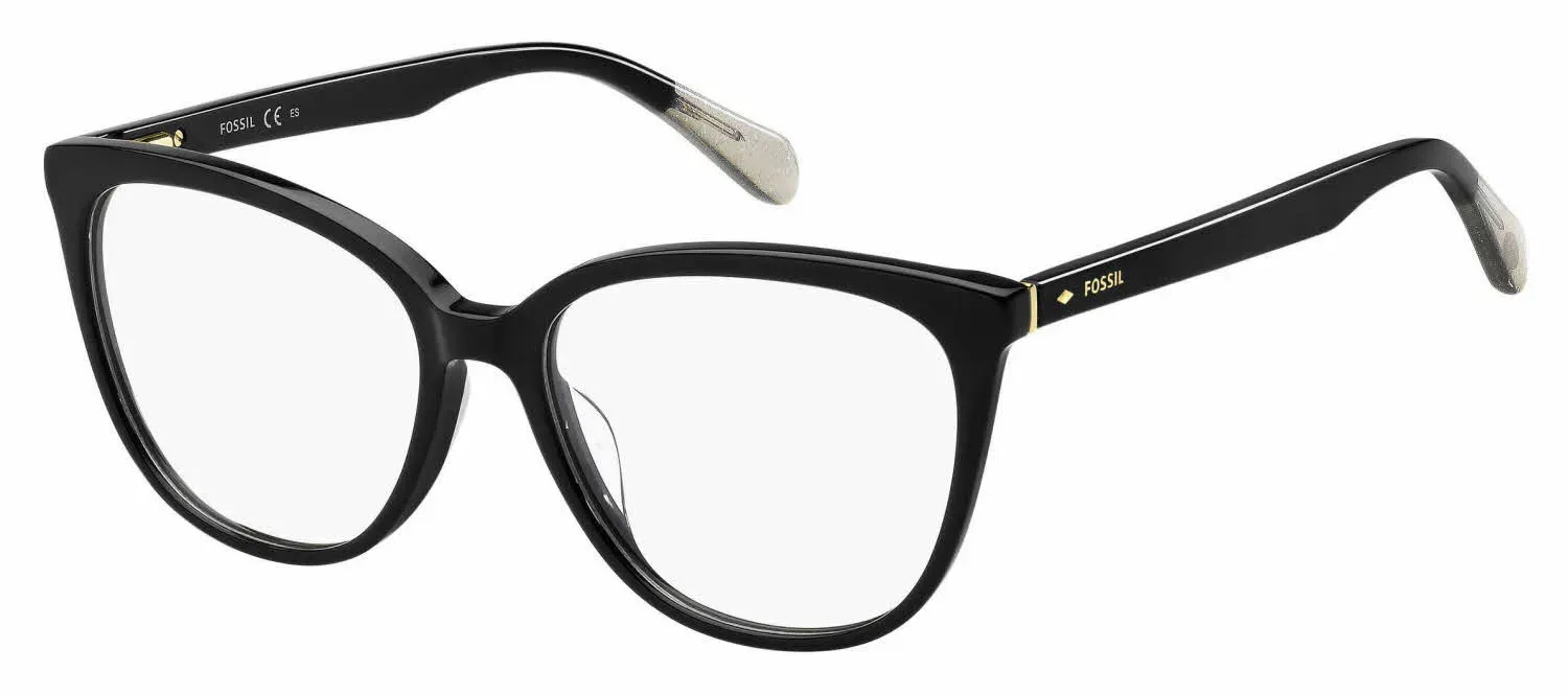 Fossil 7051 807 Eyeglasses Black 53mm Women