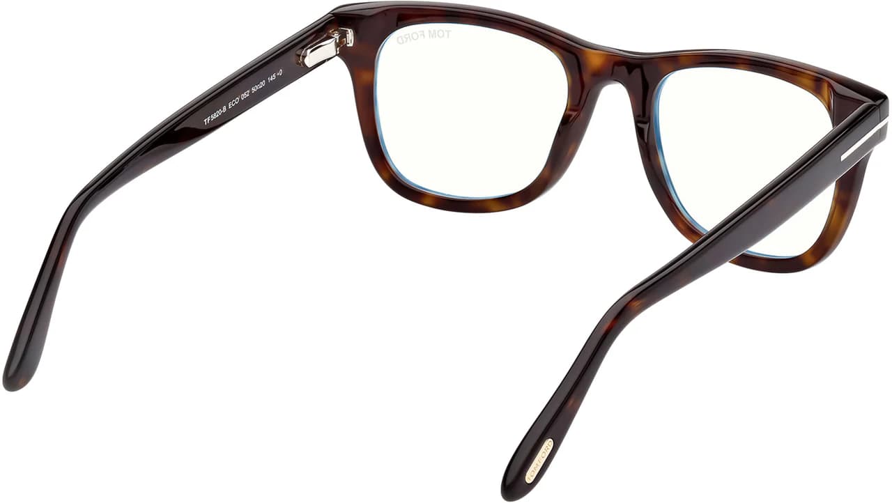 Tom Ford FT5820B 052 Eyeglasses Dark Havana 50mm Men 5