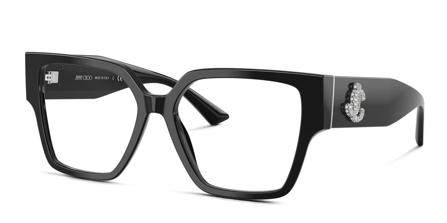 Jimmy Choo 0JC3032B 5000 Eyeglasses Black 55mm Women