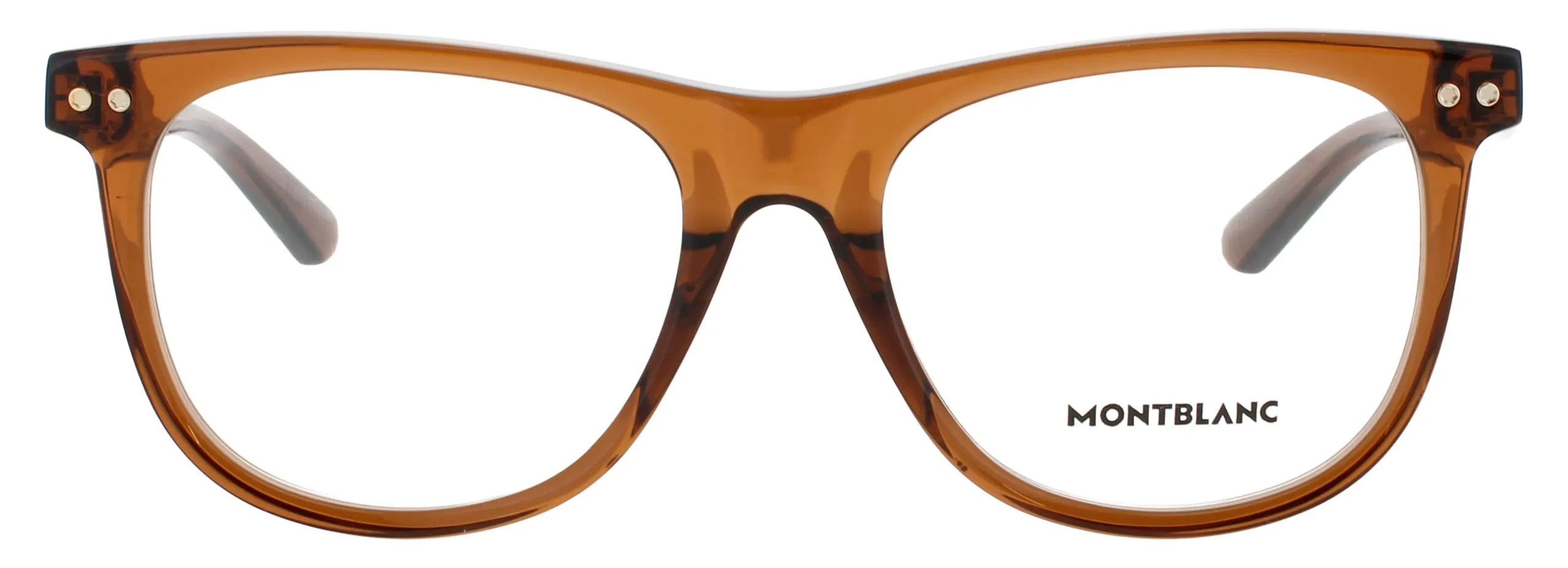 Montblanc MB0323O 004 Eyeglasses Brown 54mm Men 2