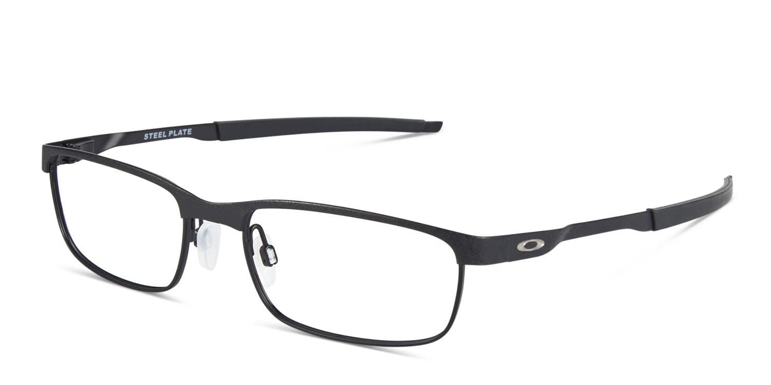 Oakley Steel Plate OX3222-0154 OX3222 Eyeglasses Black 54mm Unisex