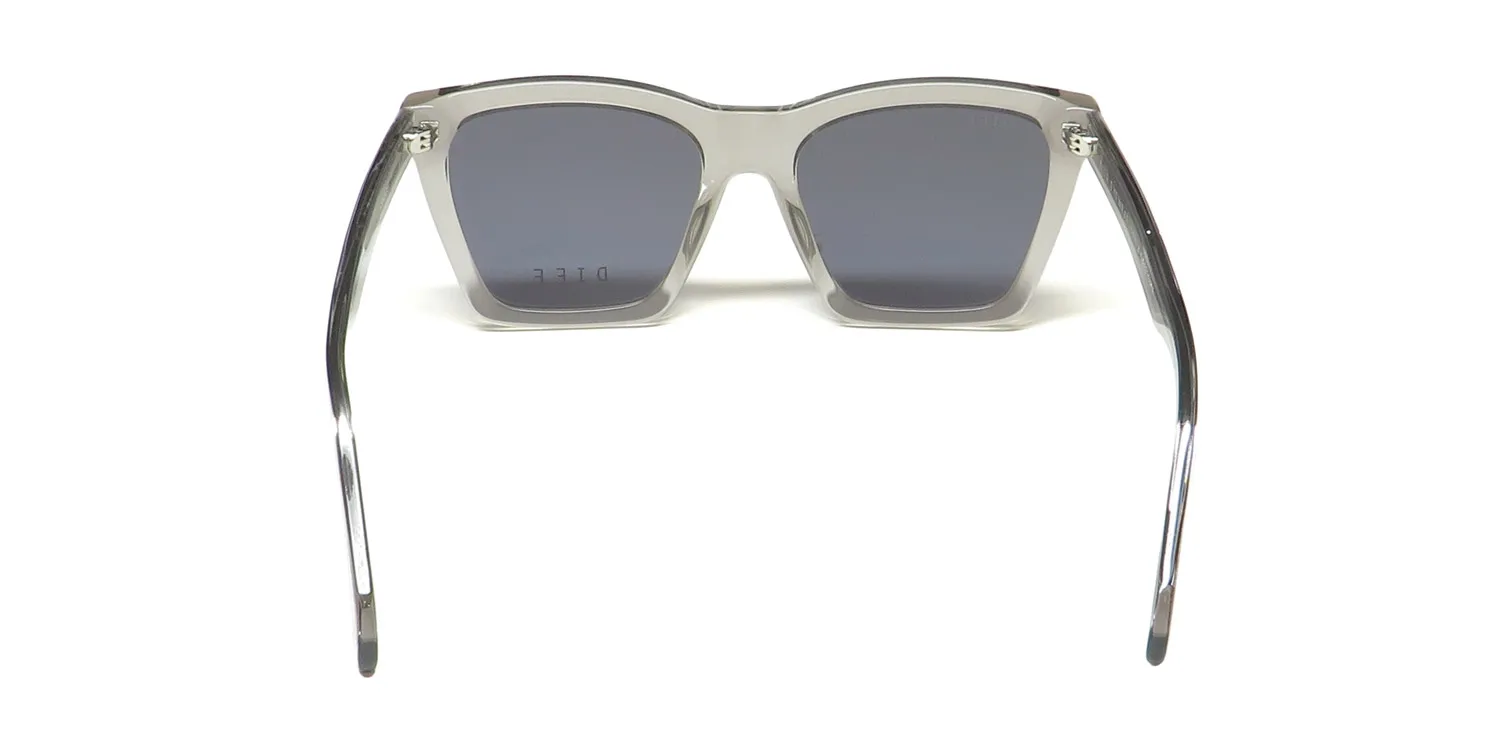 Diff Kenzie tm Sunglasses Tempete Grey Crystal 54mm 5
