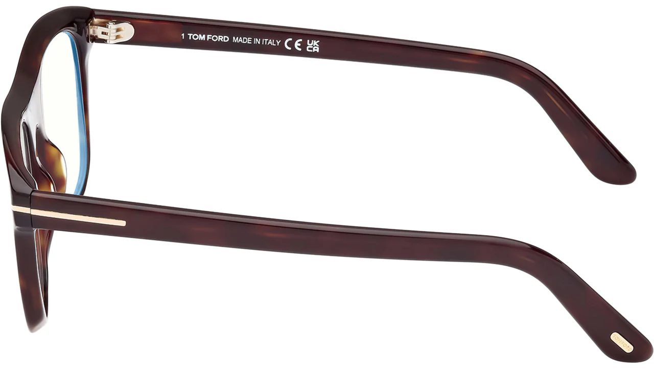 Tom Ford FT5939B 052 Eyeglasses Dark Havana 52mm Men 4