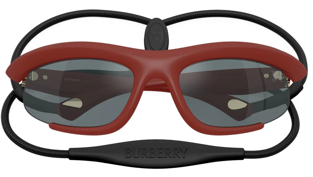 Burberry 0BE4462 41566G Sunglasses Rubber Bordeaux 64mm Men 5