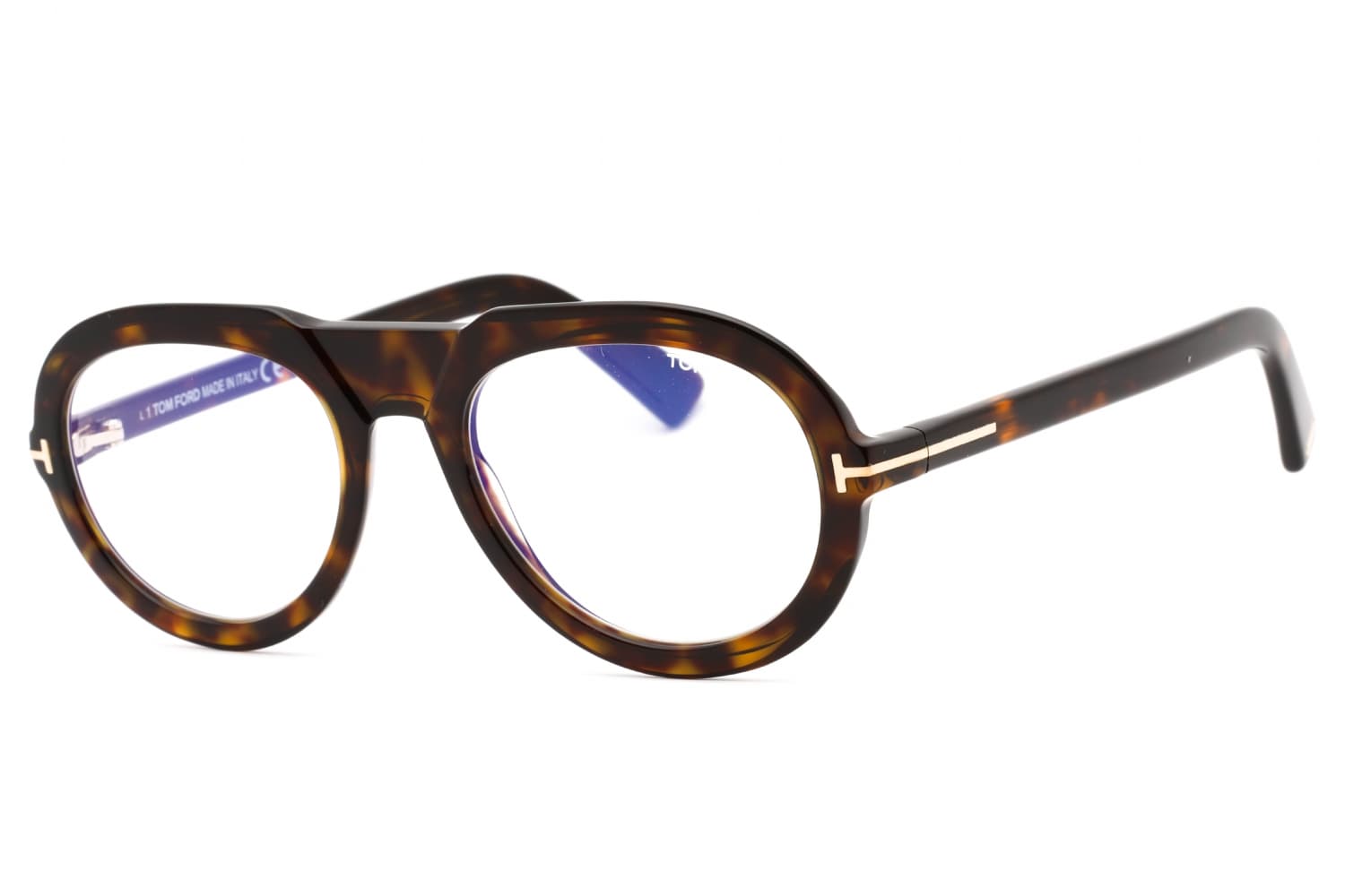 Tom Ford FT5756B 052 Eyeglasses Dark Havana 53mm Men