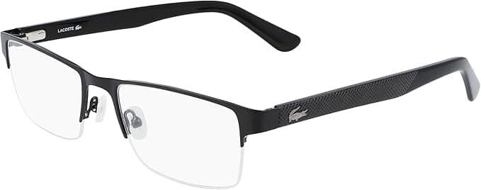 Lacoste L2237 002 Eyeglasses Matte Black 55mm Men
