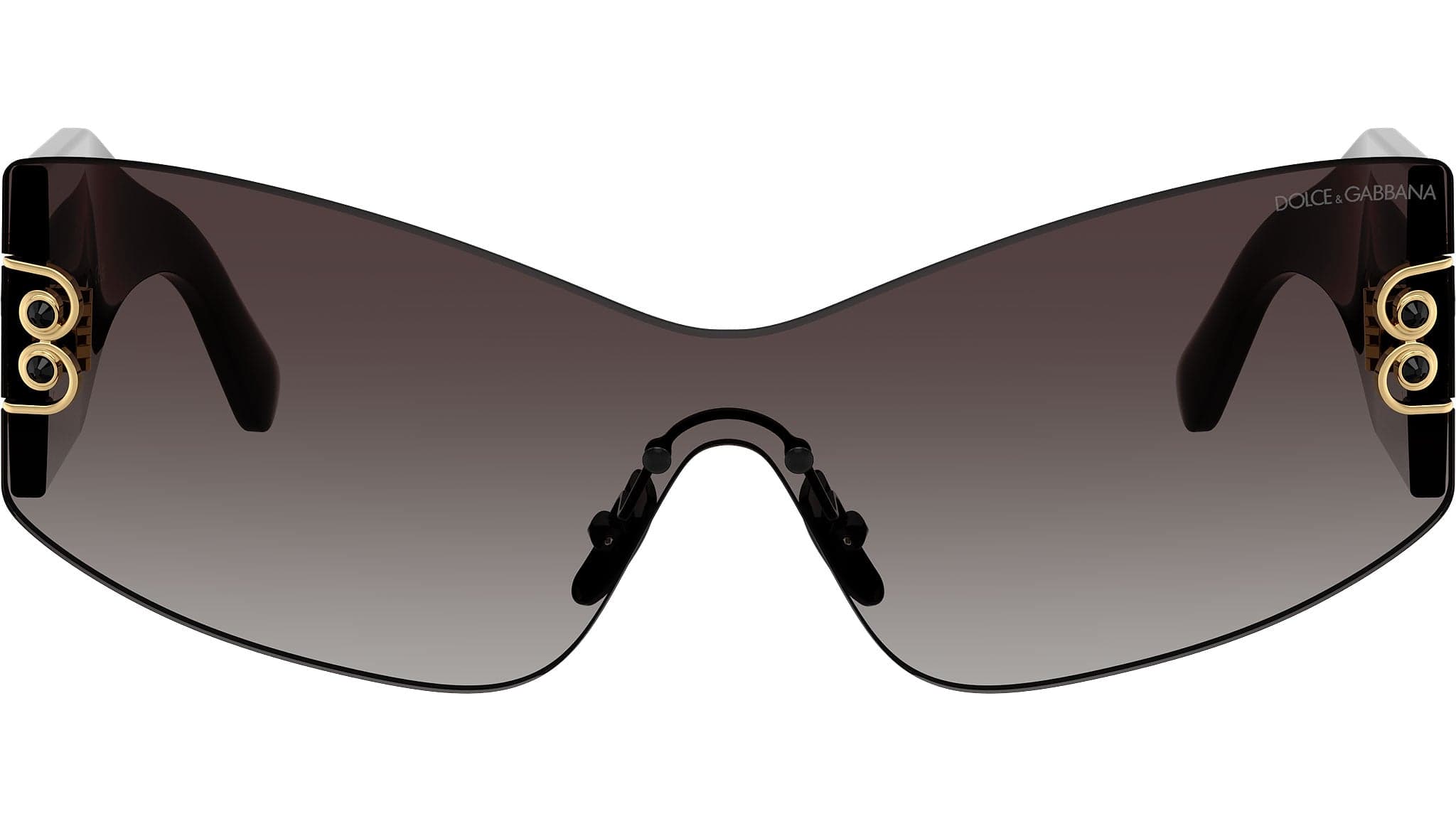 Dolce & Gabbana 0DG4526B 501/8G Sunglasses Black 14mm Women 2