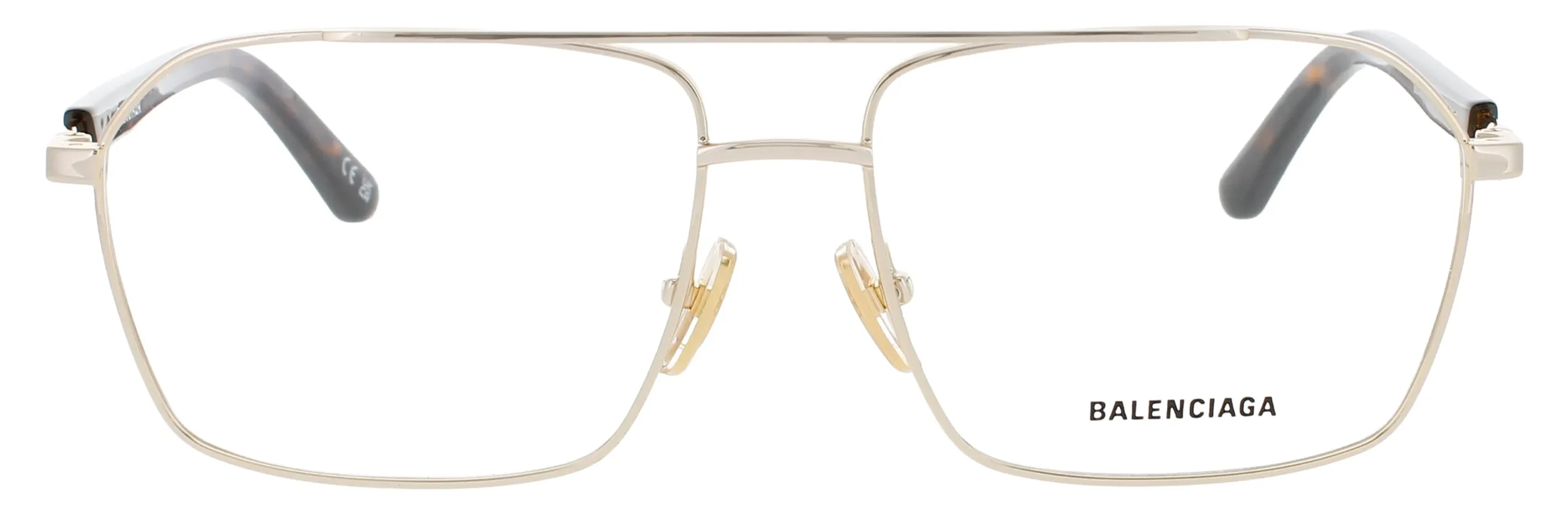 Balenciaga BB0248O 002 Eyeglasses Havana 57mm Men 2