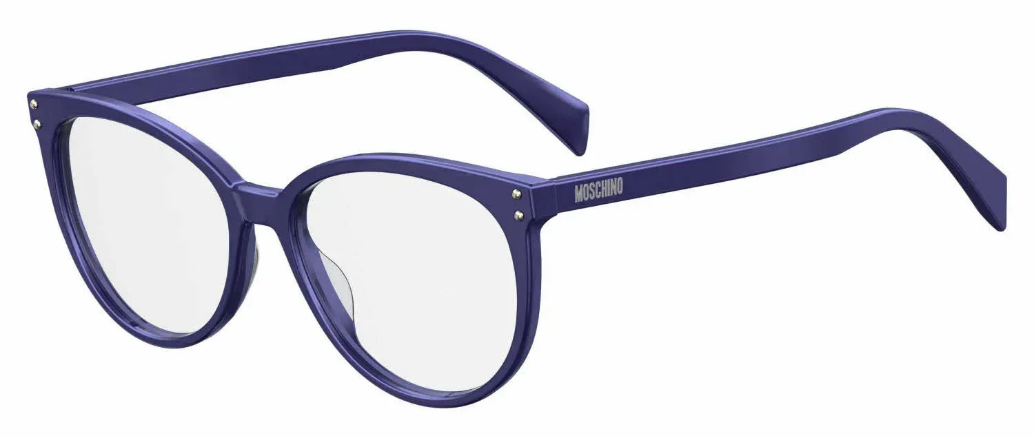 Moschino MOS535 PJP Eyeglasses Blue 53mm Women