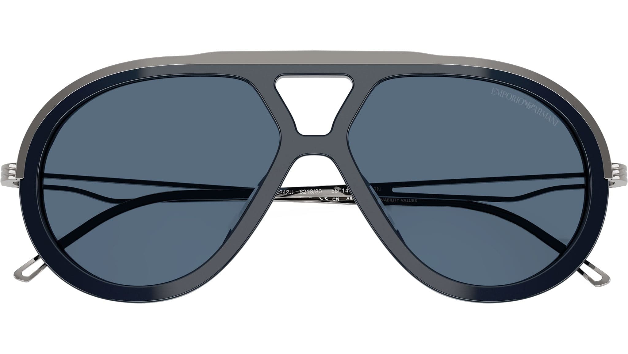 Emporio Armani 0EA4242U 621380 Sunglasses Blue 56mm Men 5