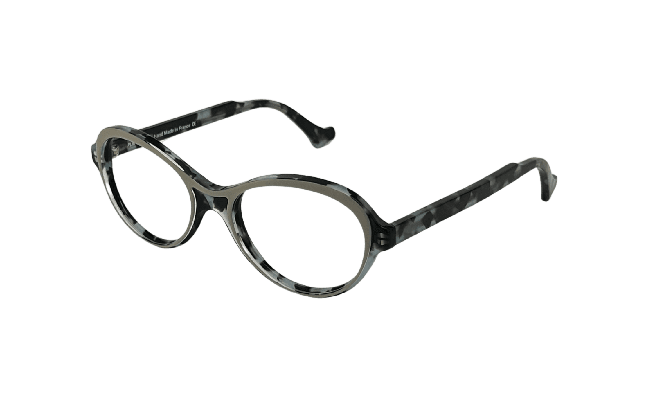 Plein Les Mirettes Demoiselle IX Eyeglasses Blue Tortoise 50mm Women