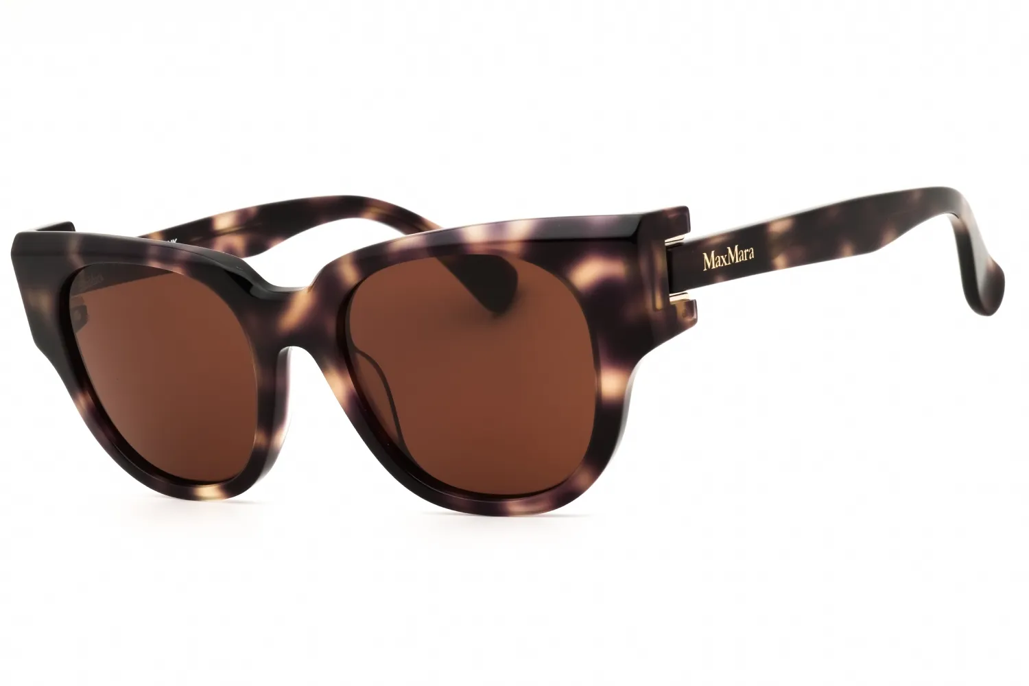 Max Mara MM0138 52E Sunglasses Dark Havana 51mm Women