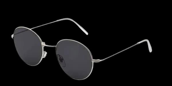Retrosuperfuture Wire Black VQ0 Sunglasses Silver 52mm Unisex
