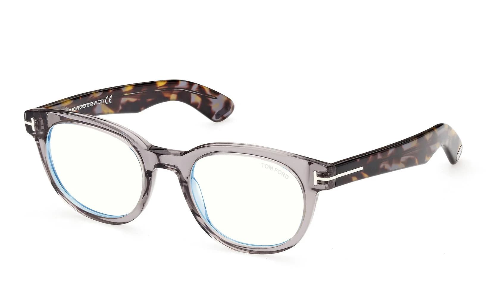 Tom Ford FT5807B 020 Eyeglasses Grey 50mm Men