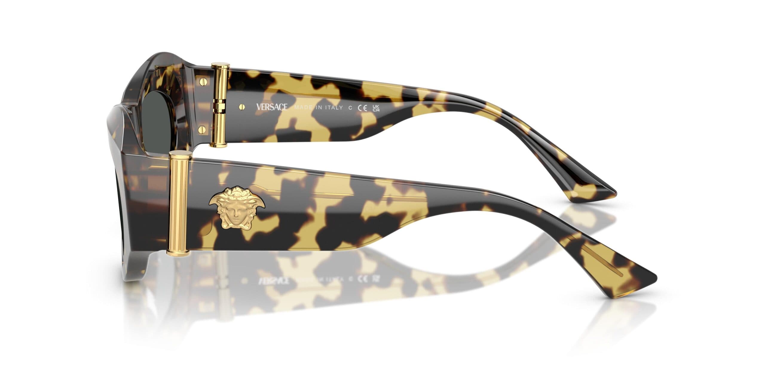 Versace 0VE4477U 777/87 Sunglasses Yellow 52mm Women 3