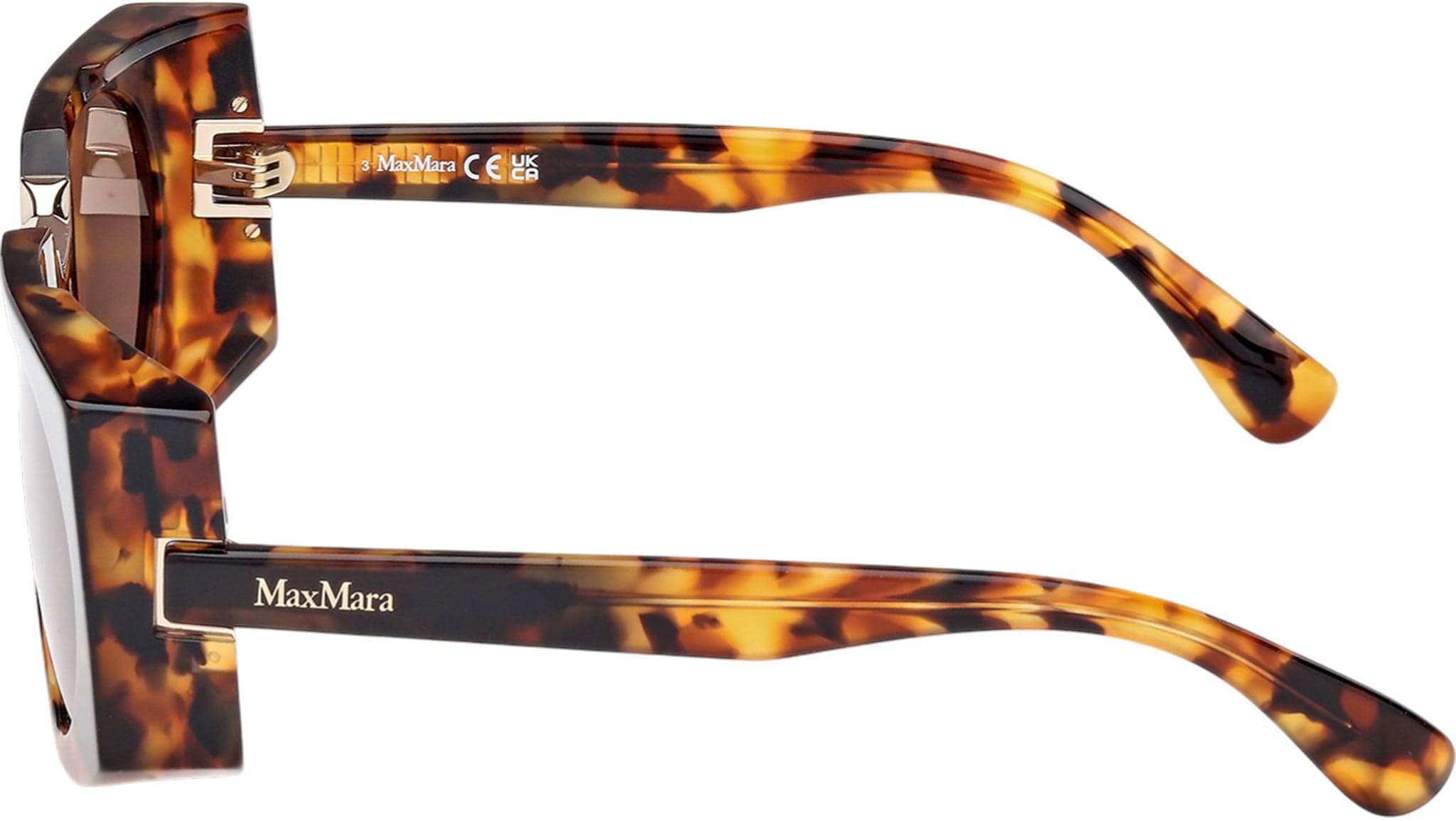 Max Mara MM0123 56J Sunglasses Havana 59mm 3