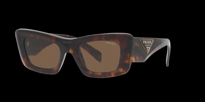 Prada 0PR 13ZS 2AU06B Sunglasses Tortoise 50mm Women