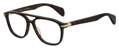 Rag & Bone RNB7012 0086 Eyeglasses Dark Havana 54mm Men