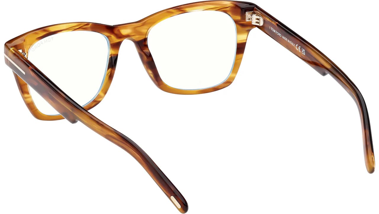 Tom Ford FT5886B 047 Eyeglasses Light Brown 52mm Men 3