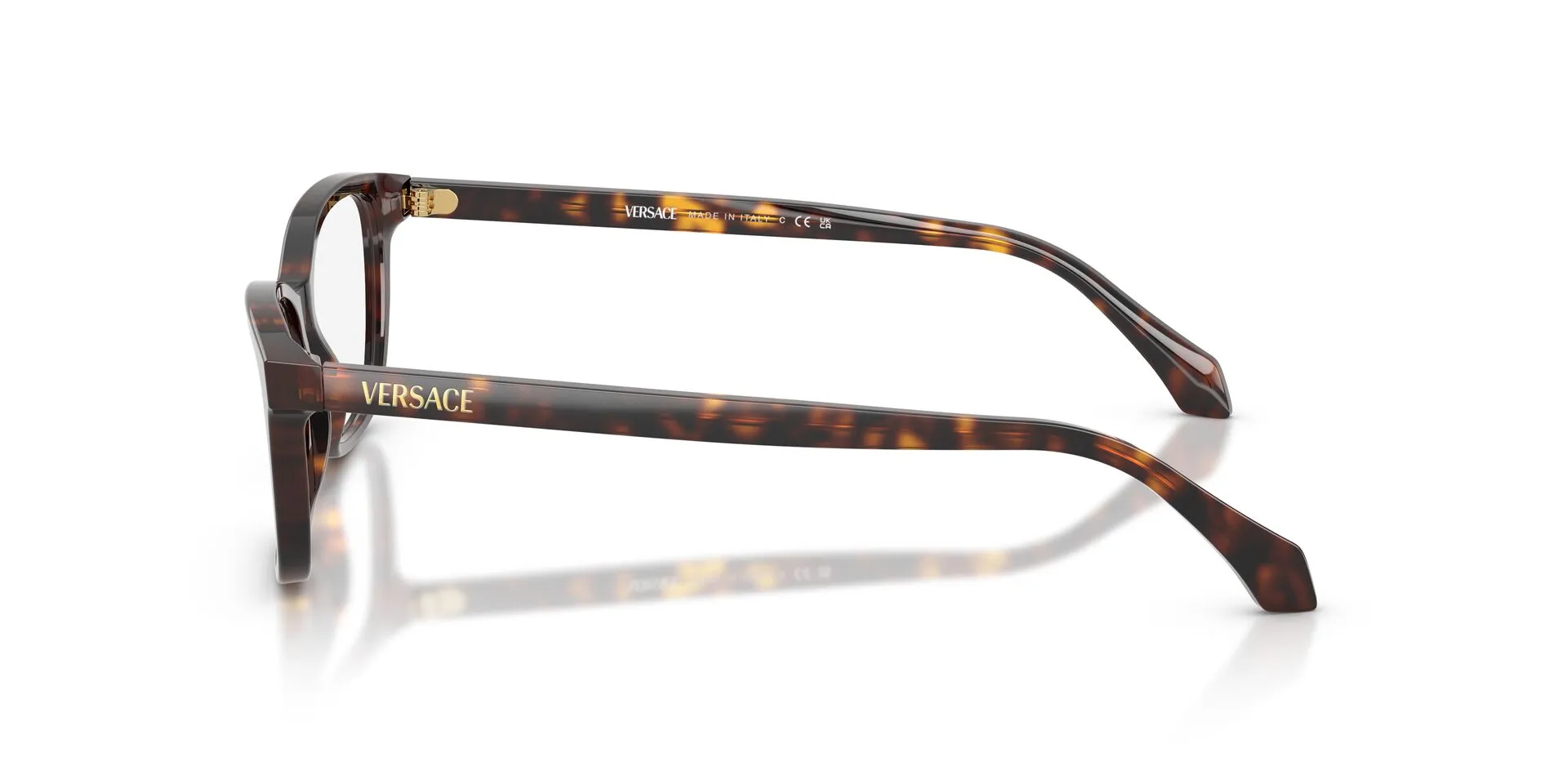 Versace 0VE3375 3375 Eyeglasses Dark Havana 54mm Women 5